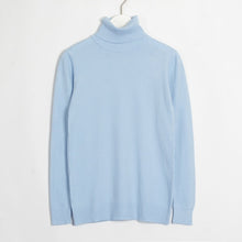Load image into Gallery viewer, Wixra Knitting Sweater and Jumper Turtleneck Tops Pullovers Casual Sweaters Womens Long Sleeve All-match Elastic Sweater