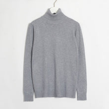 Load image into Gallery viewer, Wixra Knitting Sweater and Jumper Turtleneck Tops Pullovers Casual Sweaters Womens Long Sleeve All-match Elastic Sweater